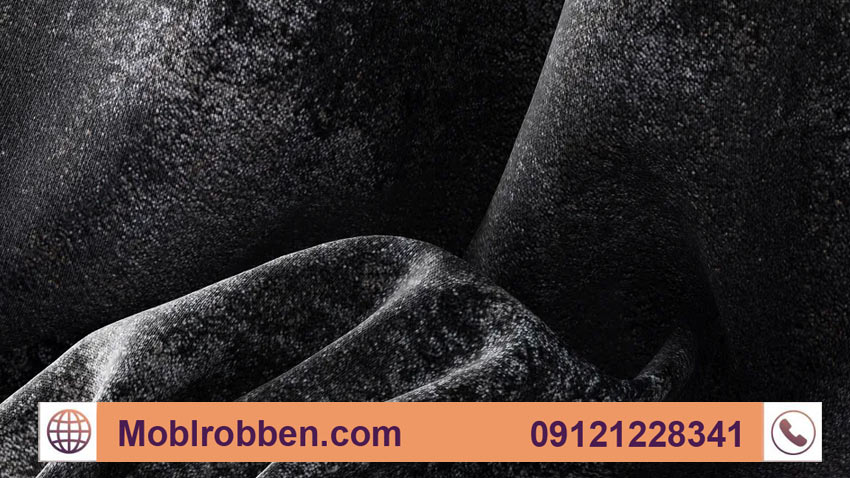 پارچه مخمل مشکی برای تعمیر مبل