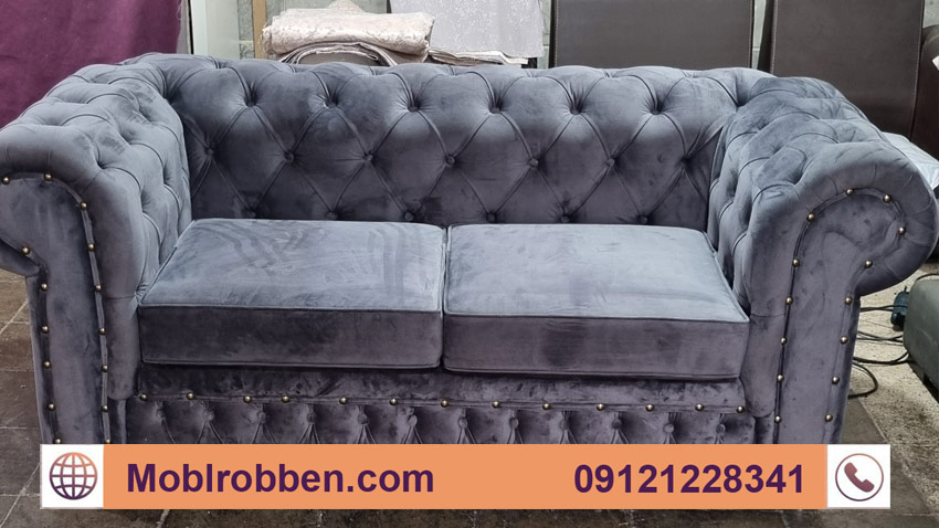 تعمیر مبل چستر مخمل