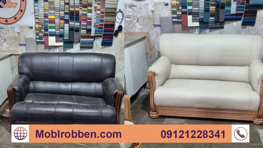 انواع پارچه مناسب برای تبدیل مبل چرم