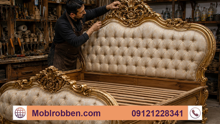 تعمیر تاج تخت خواب
